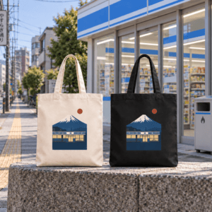 Mount Fuji Konbini Tote