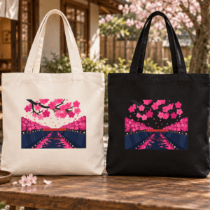 Sakura Meguro Night Tote